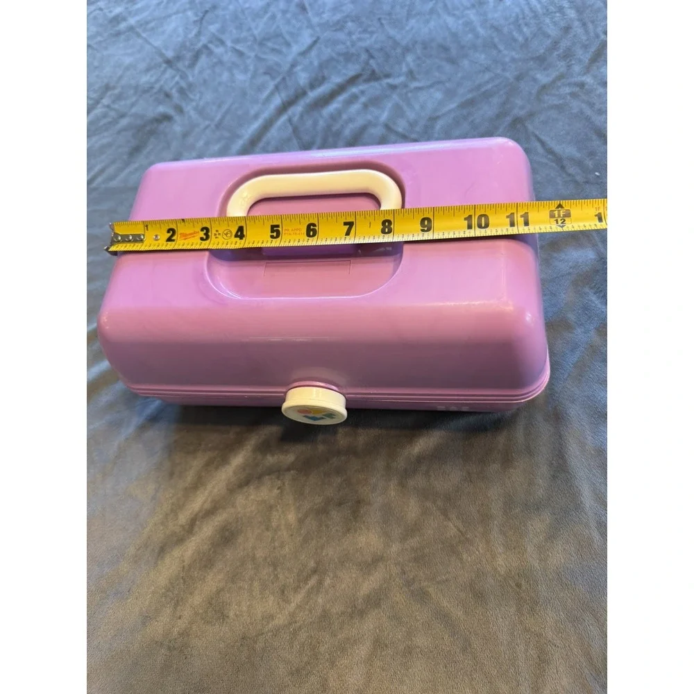 Caboodles Lavender/Light Purple Makeup Carrying Case/Box Vintage